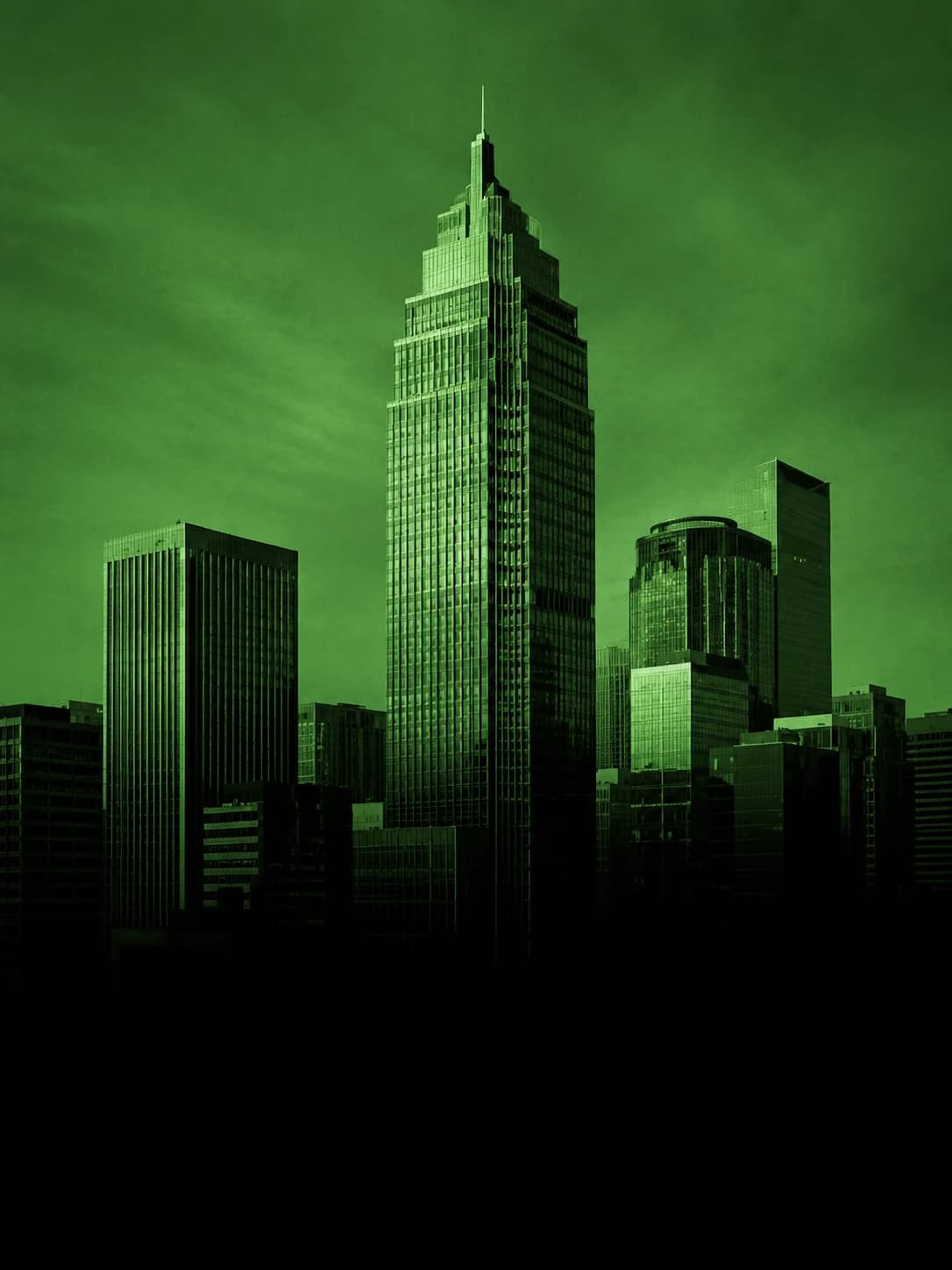 The Foshay Tower rising over downtown Minneapolis